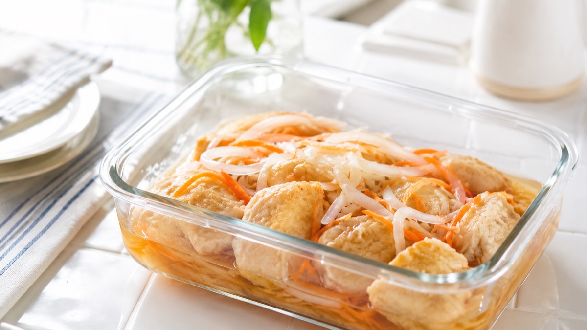 鶏むねの南蛮漬け